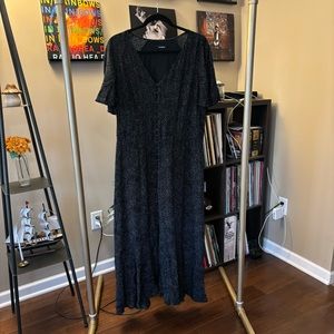 Black and White Polka Dot Dress